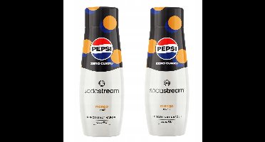 Sodastream Pepsi Max Mango - Frisdrankconcentraat - Suikervrij - 440 ml - Zest