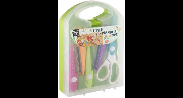 Creative Craft Group knutsel scharenset voor kinderen - decoratief knippen.