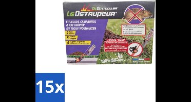 BSI - Ontmoller – Kit – Tegen Woelmuizen – Preventieve Bescherming - Bulkverpakking - 15 stuks