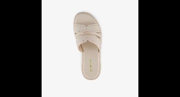 XX by Mexx dames slippers met studs beige - Maat 37