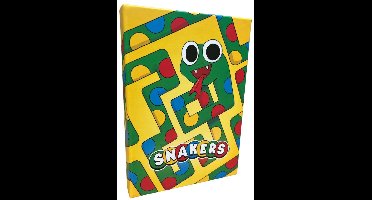 Asmodee kaartspel Snakers - kleurrijk familiespel voor kinderen.