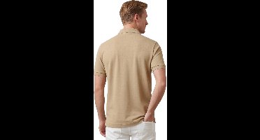 Lacoste poloshirt korte mouw camel