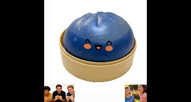 1 Stuk Dumpling Stressbal - 10 cm grote zachte dumpling, zacht deeg voor ontspanning, stressverlichtende bal, zacht en niet-plakkerig