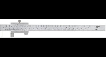 Afteken schuifmaat in roestvrij staal met uitwisselbare geharde kraspunt 200 mm Limit SCRG200