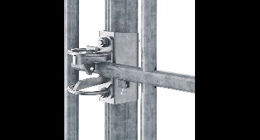 Slothouder voor poorten zonder afsluitmogelijkheid