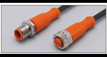ifm Electronic EVC014 Verbindingskabel Aantal polen (sensoren): 4, 5 Stekker, recht, Bus, recht 5 m 1 stuk(s)