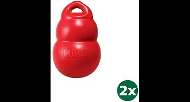 Kong bounzer rood 2x Medium 10x15cm