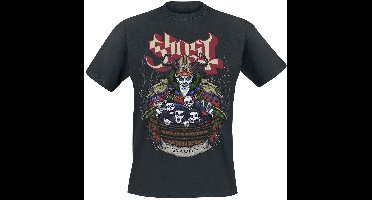 Ghost Grampus Nihil Heren T-shirt - zwart - M