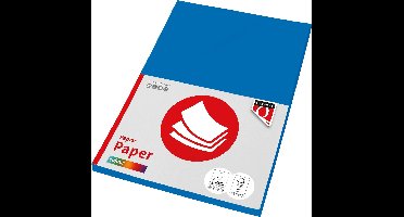 Kopieerpapier quantore col-50 a4 160gr diepblauw | 10 stuks