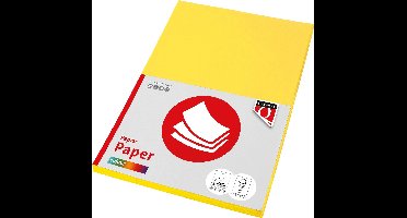 Kopieerpapier quantore col-100 a4 80gr geel | 10 stuks