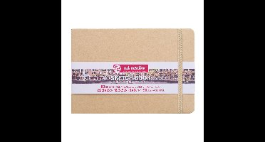 Schetsboek talens art creation 210x150mm kraft | 5 stuks