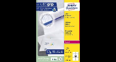 Etiket avery l7173 99.1x57mm wit 1000st | 5 stuks