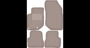 Beige veloursmatten voor: Opel Mokka II crossover (2020-)