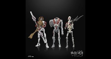 Hasbro Star Wars Jedi: Survivor Black Series Action Figure 3-Pack Magna Guard, Super Battle Droid & Battle Droid Action Figuur