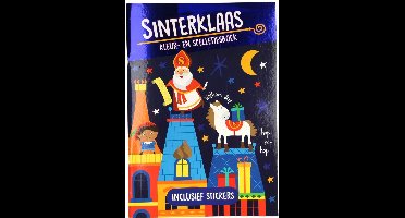 Kleur- en Activiteitenboek A4 Sinterklaas