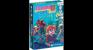 Clementoni Bordspel - Escape Game - Het Vervloekte Kasteel - Gezelschapsspel voor Familie - Kinderen vanaf 8 Jaar