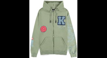 Naruto - Kakashi Vest met capuchon - 2XL - Groen
