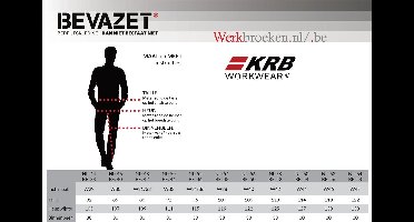 Krb Workear® - Toby Korte Werkbroek | Werkbroek Met Spijkerzakken