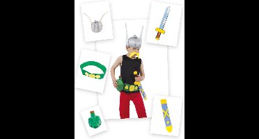 CHAKS - Asterix verkleedset met 5 accessoires