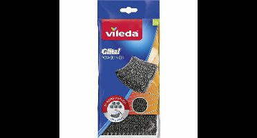 Vileda Schuursponzen Glitzi Power Inox - 5 x 2 stuks - Voordeelverpakking