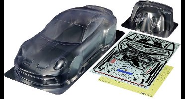 Tamiya Modelbouwpakket Auto - 51705 RC Body Set Porsche 911 GT3 (992) met certificaat RC Plastic - 1:10 - Modelbouw