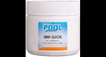 Pool Power - Chloortabletten - Mini Quick - 180 tabletten - Snelle werking & Langzaam oplossend