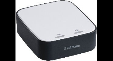 Startsets met prijsvoordeel Zigbee 3.0 Smart Home smik Gateway + LED paneel Amaris 72x84mm 35W 2500lm RGBW+ Wit, Antraciet dimbaar