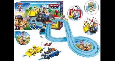 Carrera FIRST Racebaan - First PAW Patrol - On the Double - Chase vs. Rubble - 2,4m