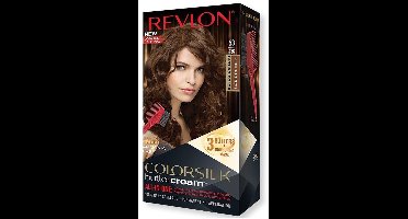 Revlon Luxurious Colorsilk Buttercream Hair Color 126.8ml - 53/43G Medium Golden Brown