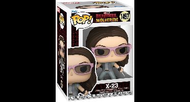 Funko Marvel Pop figuur Deadpool & Wolverine X-23 verzamelobject.