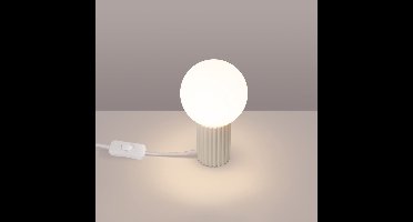 Tafellamp HALO beige