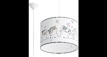 Sollux Lighting Hanglamp Cat - 95x40x40cm - E27 - veelkleurig - PVC
