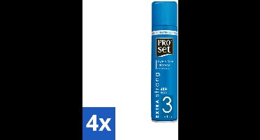 Proset Haarspray Extra Sterk 300 ml - Voordeelverpakking - 4 stuks
