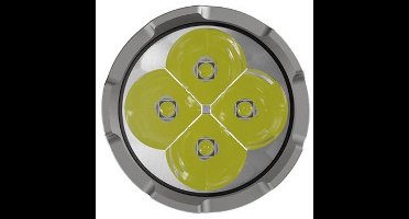 NiteCore zaklamp CI7 Chameleon wit - infrarood - 2500 lumen - Zwart