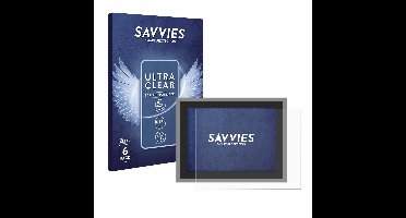 Savvies - Screenprotector voor Megger MFT-X1 - Folie Beschermfolie transparant 6 Stuks
