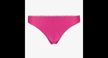 Osaga dames bikinibroekje met structuur roze wit - Maat M