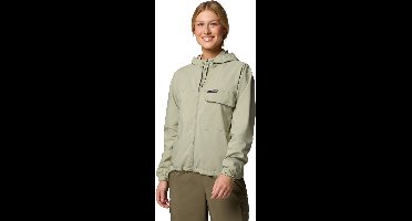 Columbia Skien Valley Hooded Light Jacket, Vrouwen, Groen, Jasje, maat: L