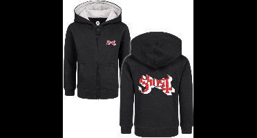 Ghost Metal-Kids - Logo Jongens & meisjes Kinder vesten - zwart - 92