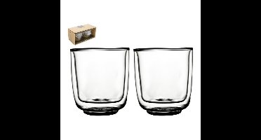 Gusta - Dubbelwandig glas FIKA 250ml 2 stuks