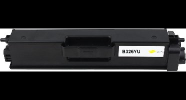 Brother TN-326Y TN-325Y – Toner – Geel – 3500 pagina's – Compatible DCP-9055CDN DCP-9270CDN DCP-L8400CDN DCP-L8450CDW HL-4140CD HL-4150CDN HL-4570CDW HL-L8250CDN HL-L8350CDW MFC-9460CDN MFC-9465CDN MFC-9970CDW MFC-L8650CDW MFC-L8850CDW Cartridge