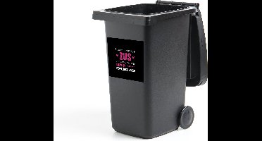 Container sticker Zus - Ik ben de zus - Broer - Quotes - Spreuken - 40x40 cm - Kliko sticker