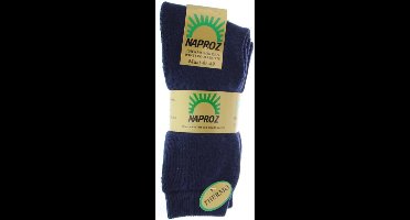 Naproz Thermo sokken blauw maat 47-49 3 Paar