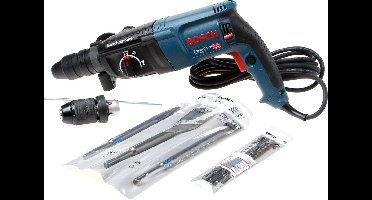 Bosch Professional GBH 2-26 F Boorhamer - 830 Watt - 2,7 J - Met opbergkoffer, SDS-Plus wisselhouder en boren- en beitelset