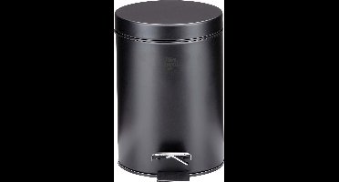 Dirt Devil Pedaalemmer 3 Liter - Prullenbak - RVS - Zwart