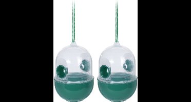 Guard and Care Wespenvanger/wespenval - 2 stuks - groen - 12 x 8 cm