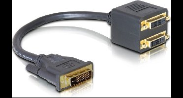 DVI-D Dual Link splitter 1 naar 2 / passief - 0,20 meter