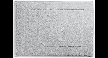 Kela Badkamer - Ladessa Badmat Rock Grey 50x70 cm - Katoen - Grijs