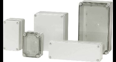 Fibox ABS C 85 G Installatiebehuizing 140 x 80 x 85 ABS Grijs-wit (RAL 7035) 1 stuk(s)