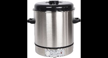 RVS Smeltketel – Smeltketel Kaarsen – Kaarsen Maken Smeltketel – Smeltketel 30-100°C – Smeltketel Met Thermometer – Smeltketel 230V – Professionele Smeltketel – Kaarsenmaker Accessoires – 1800W Smeltketel – RVS Smeltketel 50cm – H: 50 cm, Dia: 29 cm