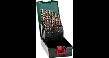 Metabo 627672000 25-delige HSS-Co Borencassette - 1-13mm